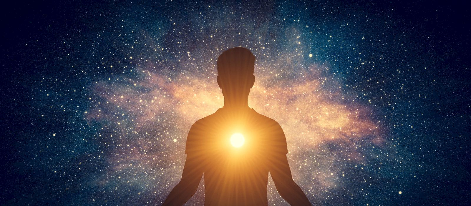 silhouette with radiant light illustrating psychedelic assisted therapy for emotional healing in Duncan, BC